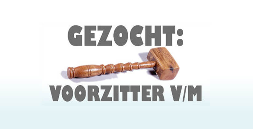Gezocht: Voorzitter